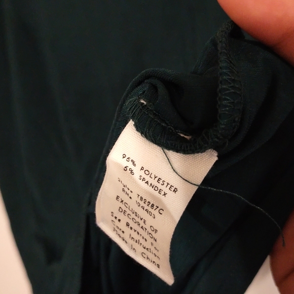 The Workshop Women's Blouse Short Sleeves XL Beaded Neck - Picture 8 of 11